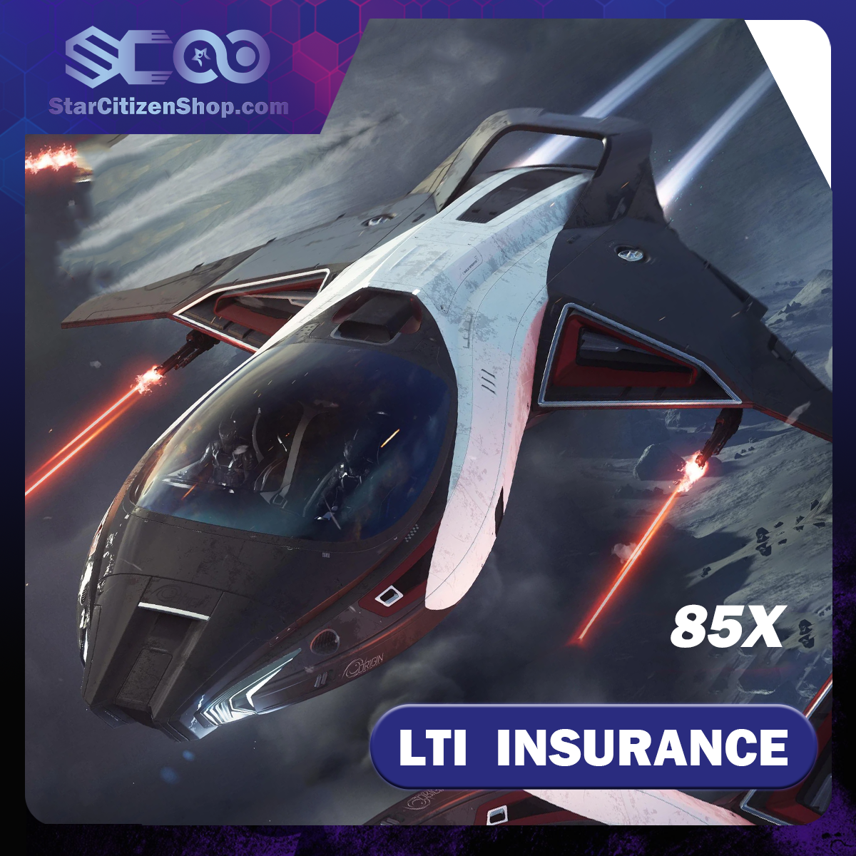 Origin 85X Standalone Ship in Star Citizen