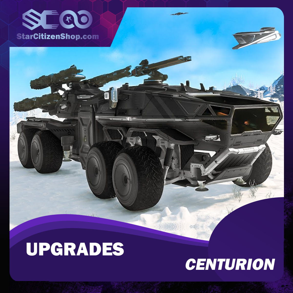 Star Citizen Upgrade to Centurion – Anvil Aerospace Centurion CCU ship upgrade