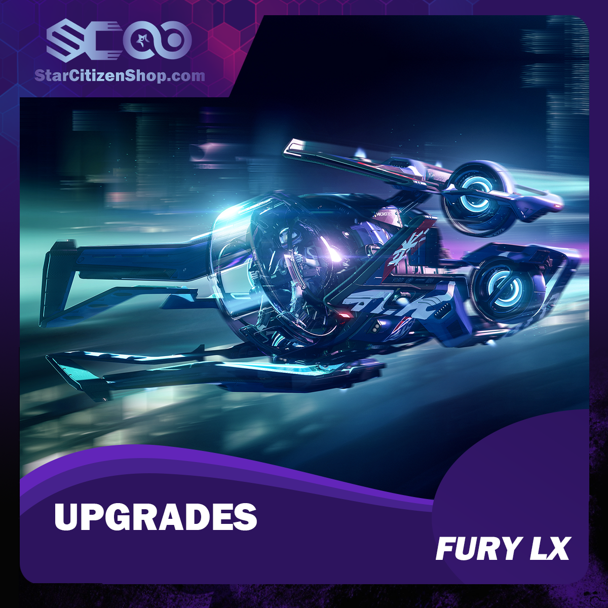 Star Citizen Upgrade to Fury LX – Mirai Fury LX CCU ship upgrade
