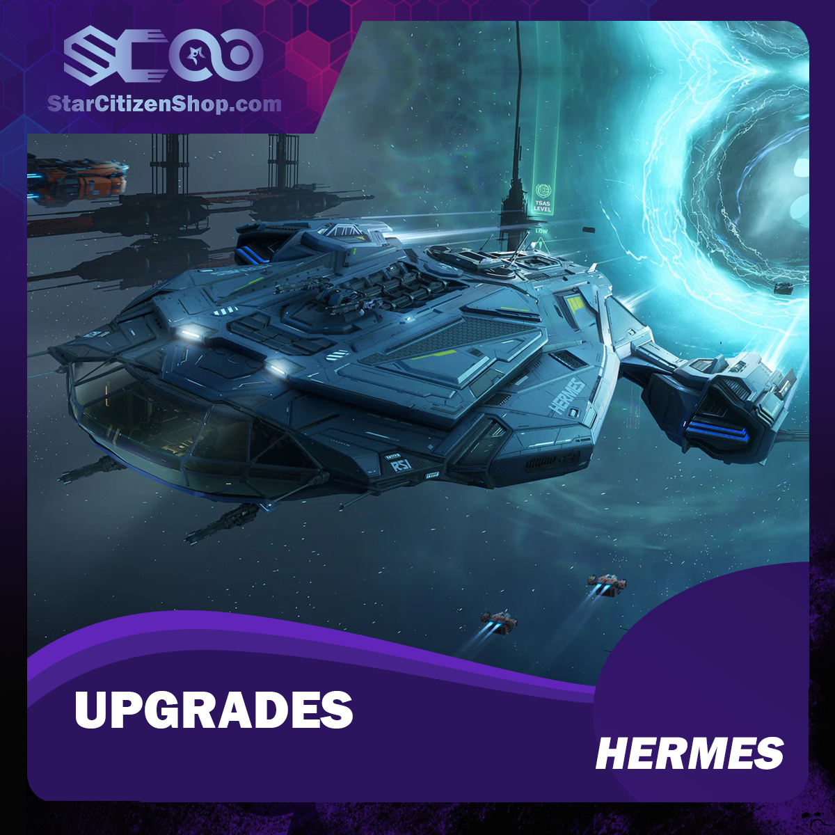 Star Citizen Upgrade to Hermes – Roberts Space Industries Hermes CCU ship upgrade