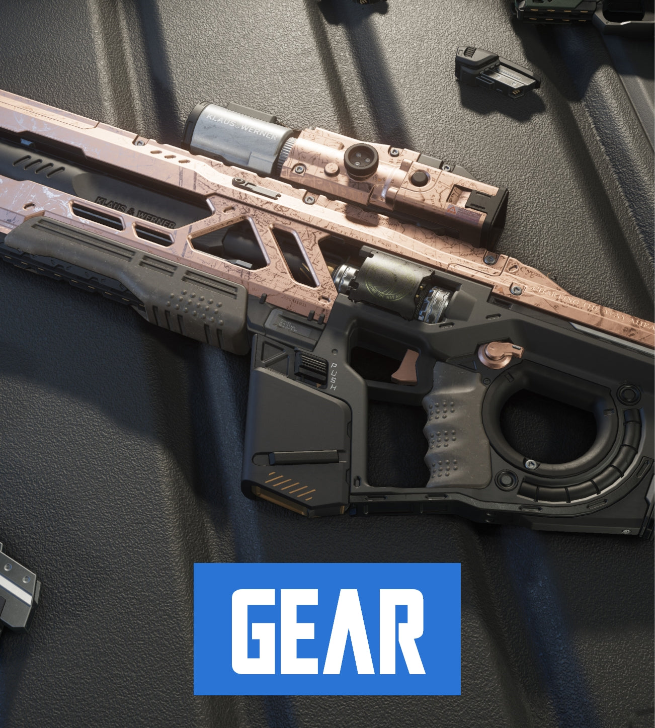 Klaus & Werner Arrowhead Sniper Rifle - Pathfinder edition