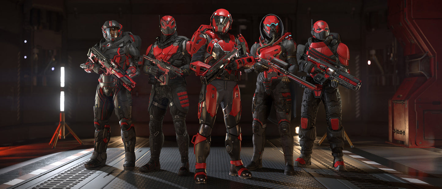 "Red Alert" Weapons & Armor Collection