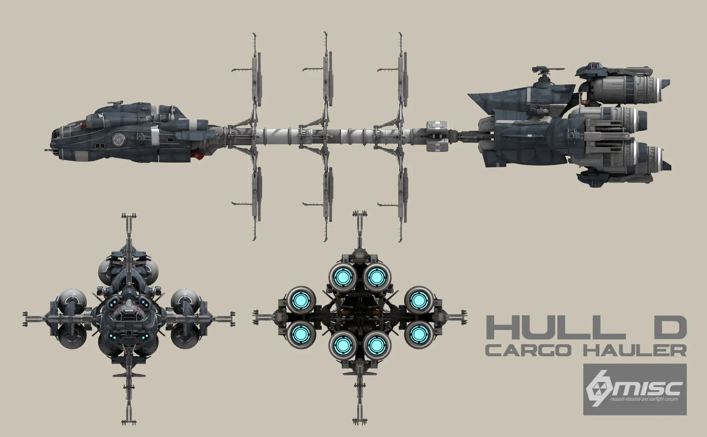 Hull D - Standalone Ship