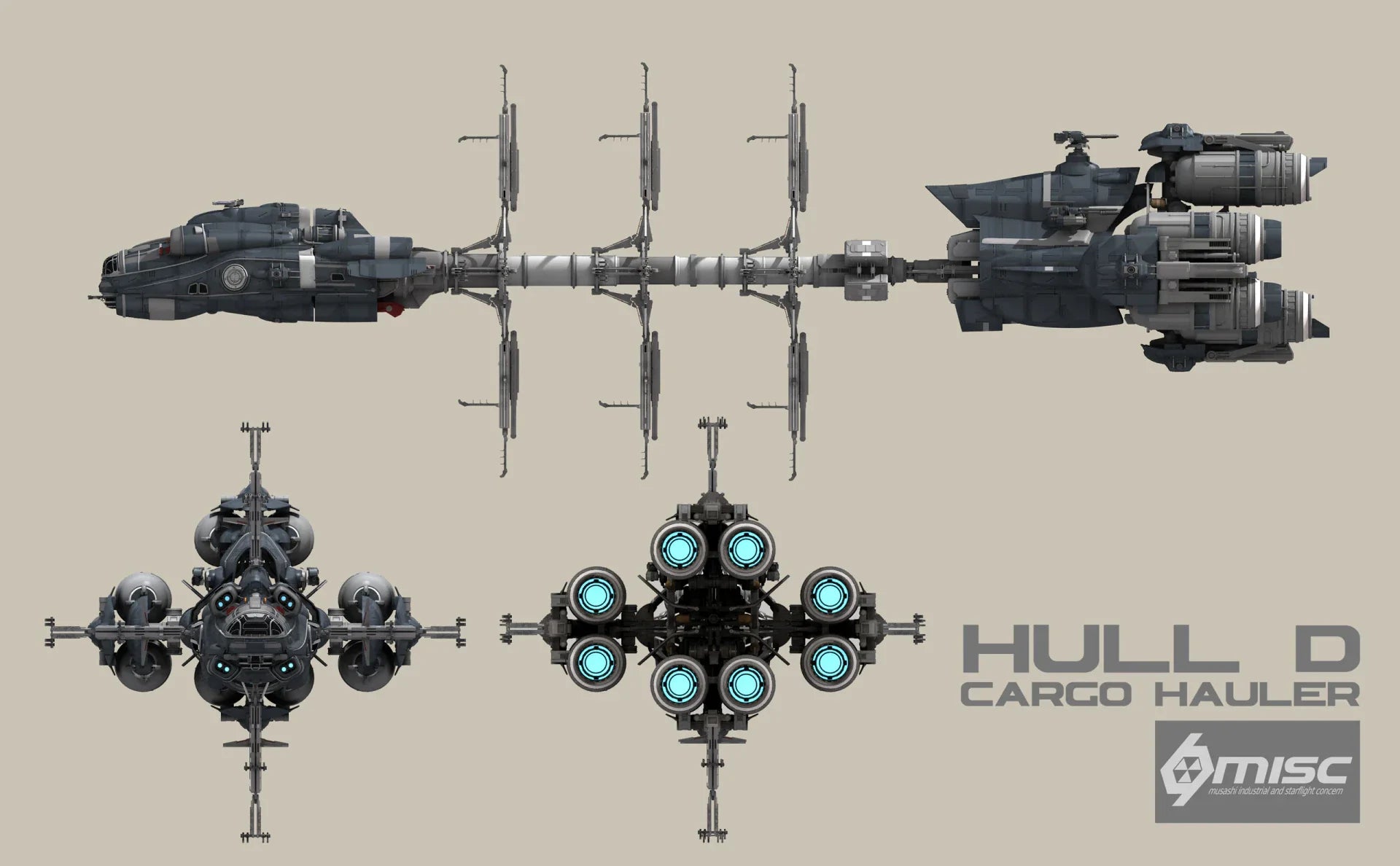 Hull D - Standalone Ship