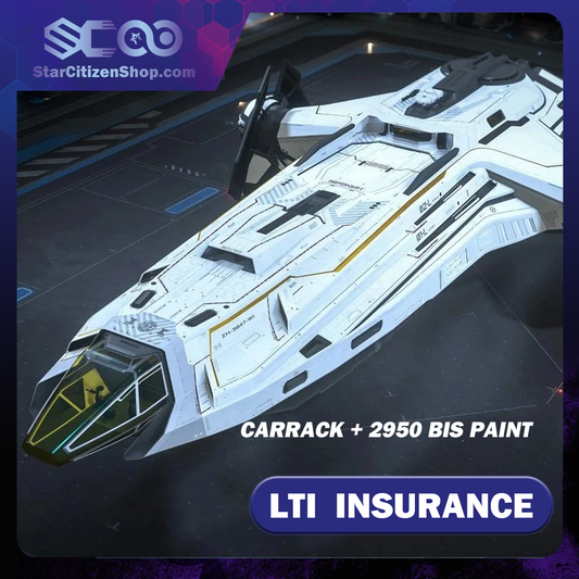 Anvil Carrack with 2950 Best in Show paint standalone ship in Star Citizen