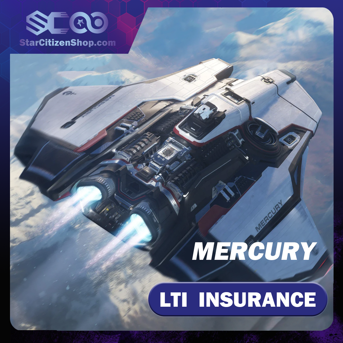 Crusader Mercury Star Runner standalone ship in Star Citizen