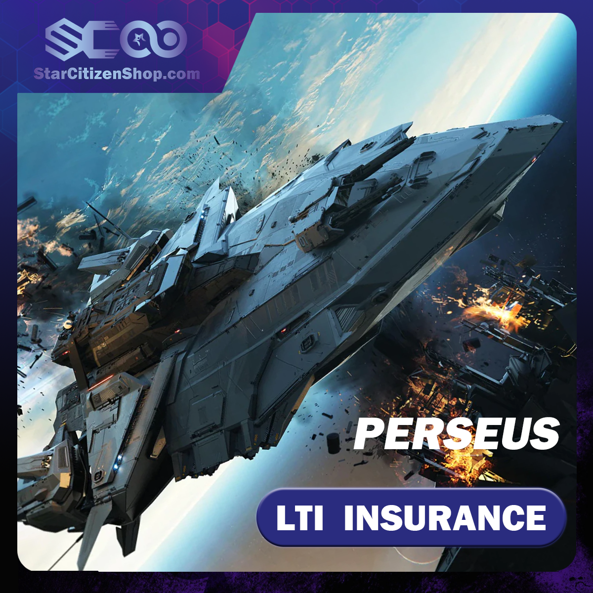 RSI Perseus standalone ship in Star Citizen