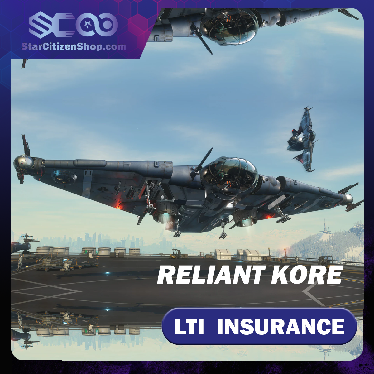 MISC Reliant Kore standalone ship in Star Citizen