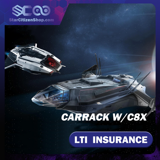 Anvil Carrack with C8X standalone ship in Star Citizen