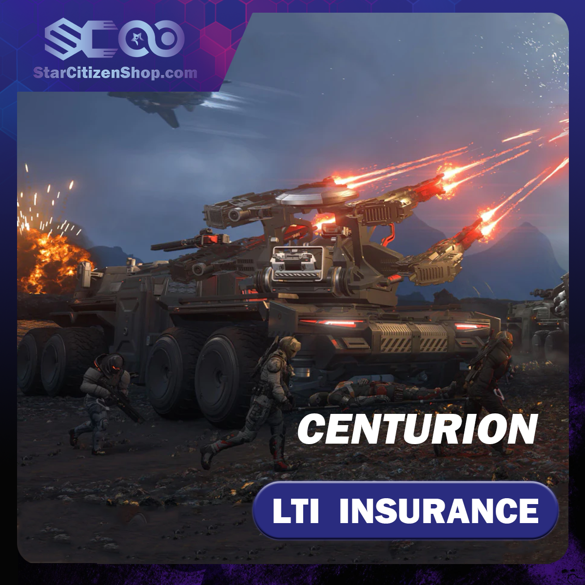 Anvil Centurion standalone vehicle in Star Citizen