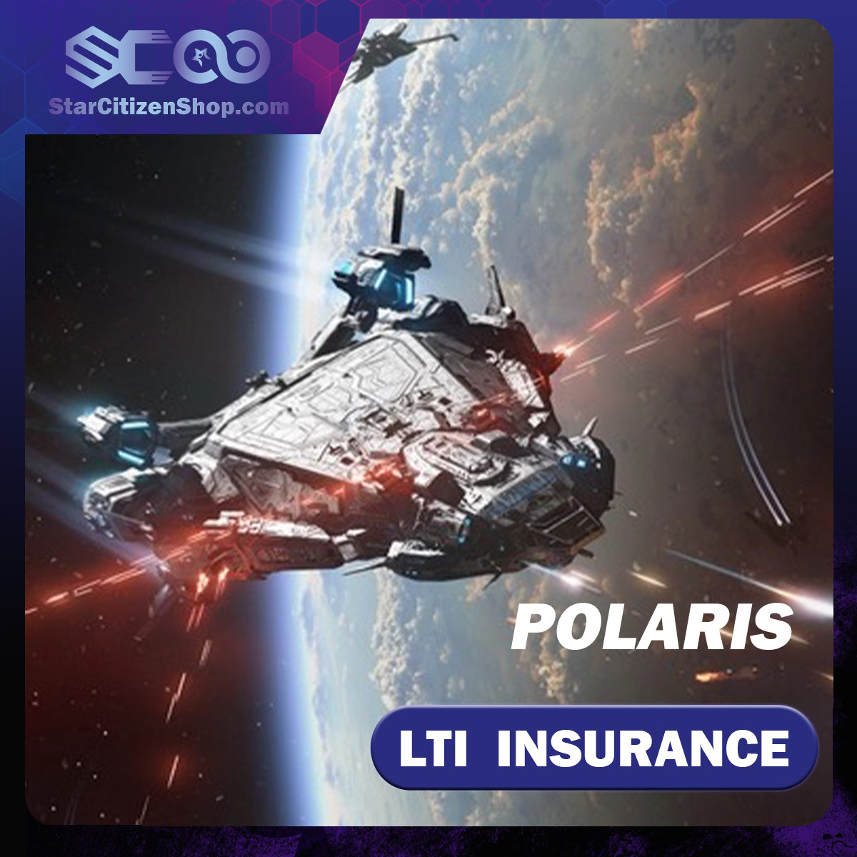 RSI Polaris standalone ship in Star Citizen