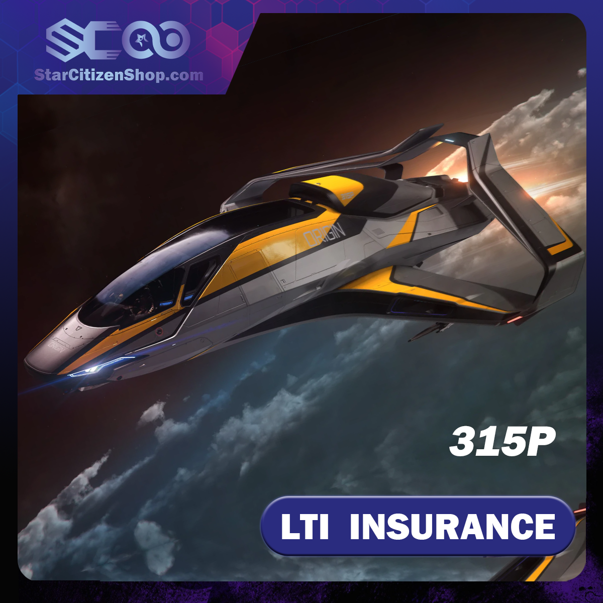 Origin 315p Standalone Ship in Star Citizen