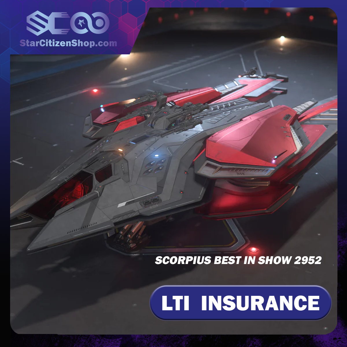 RSI Scorpius Best in Show 2952 standalone ship in Star Citizen