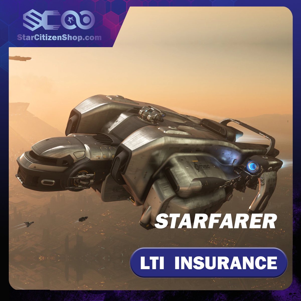 MISC Starfarer Standalone Ship in Star Citizen