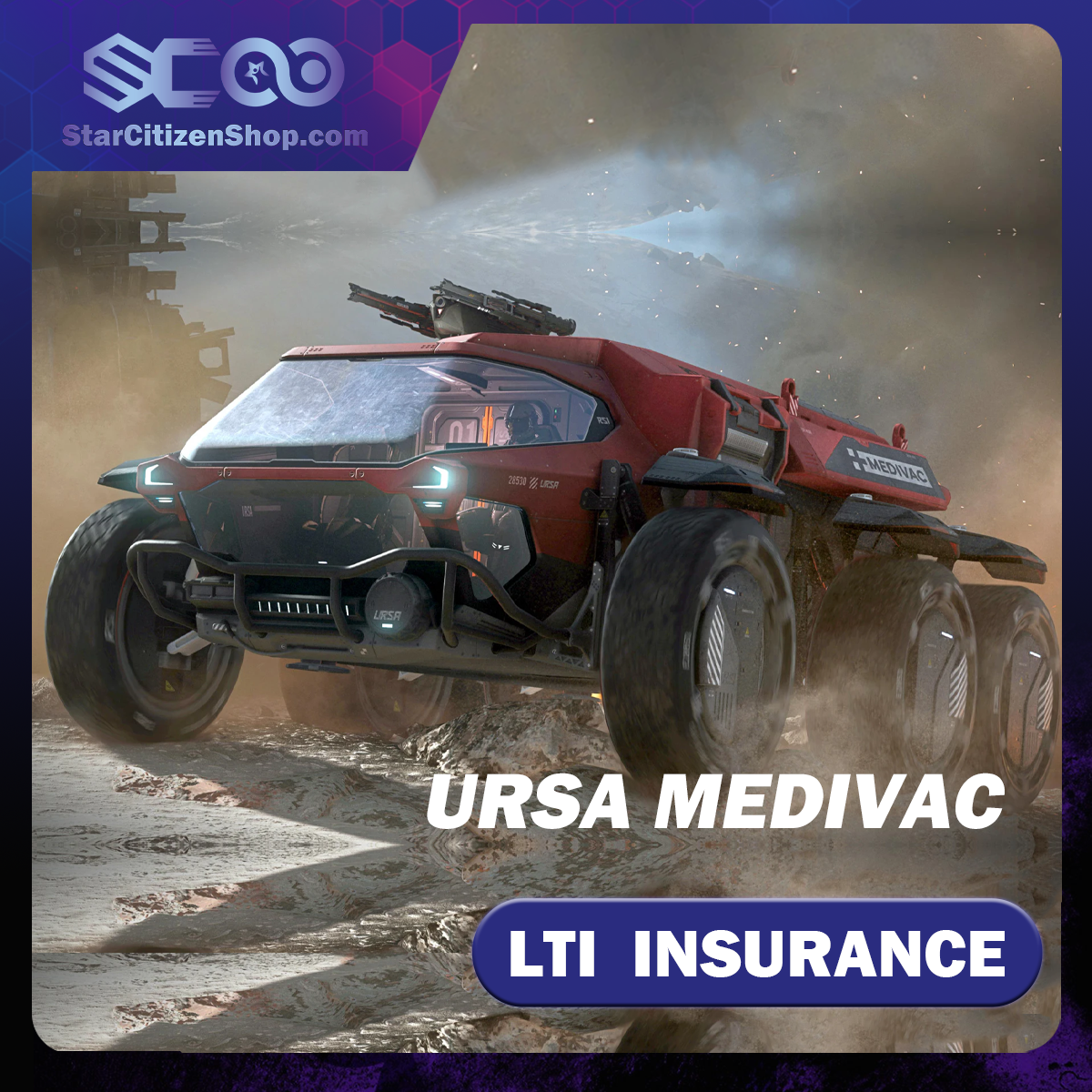RSI Ursa Medivac standalone vehicle in Star Citizen