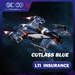 Drake Cutlass Blue Standalone Ship in Star Citizen