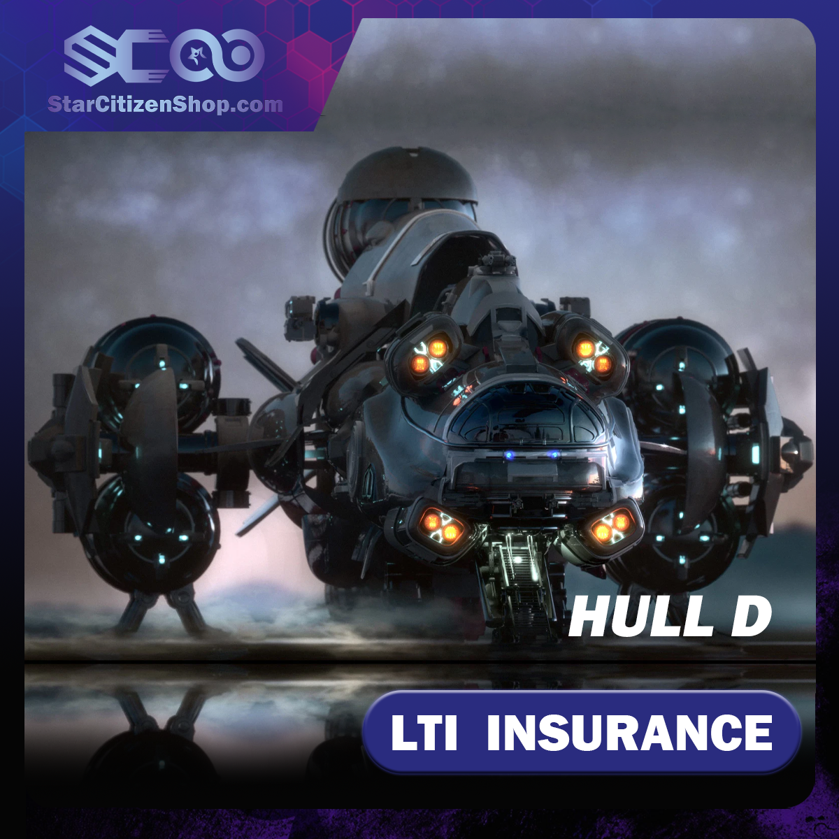 MISC Hull D Standalone Ship in Star Citizen