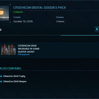 CitizenCon 2948 Digital Goodies Pack