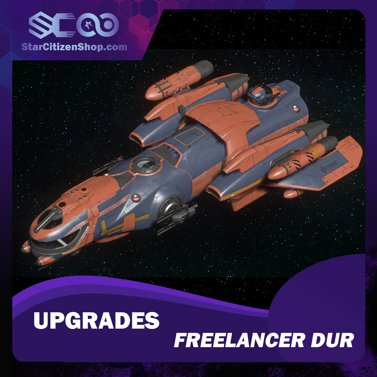 Star Citizen Upgrade to Freelancer DUR – MISC Freelancer DUR CCU ship upgrade
