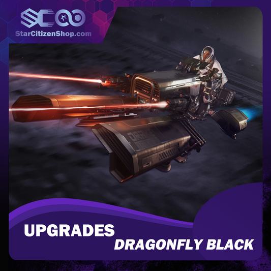 Star Citizen Upgrade to Dragonfly Black – Drake Interplanetary Dragonfly Black CCU ship upgrade
