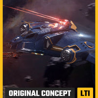 Aegis Vanguard Sentinel original concept LTI ship in Star Citizen