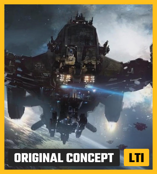 Aegis Reclaimer original concept LTI ship in Star Citizen