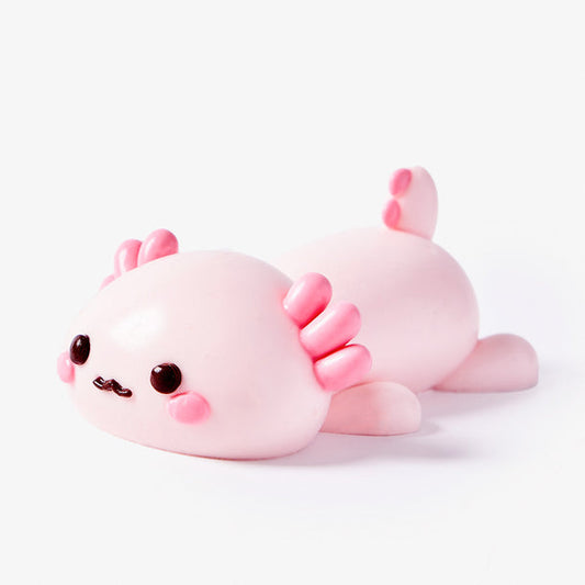 Pink Axolotl Taba Squishy