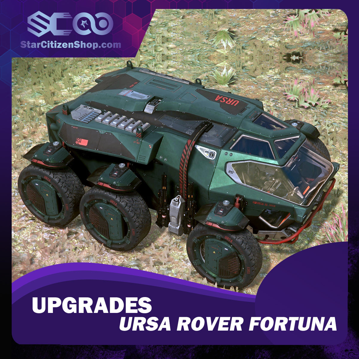 Star Citizen Upgrade to Ursa Rover Fortuna – Roberts Space Industries Ursa Rover Fortuna CCU ship upgrade
