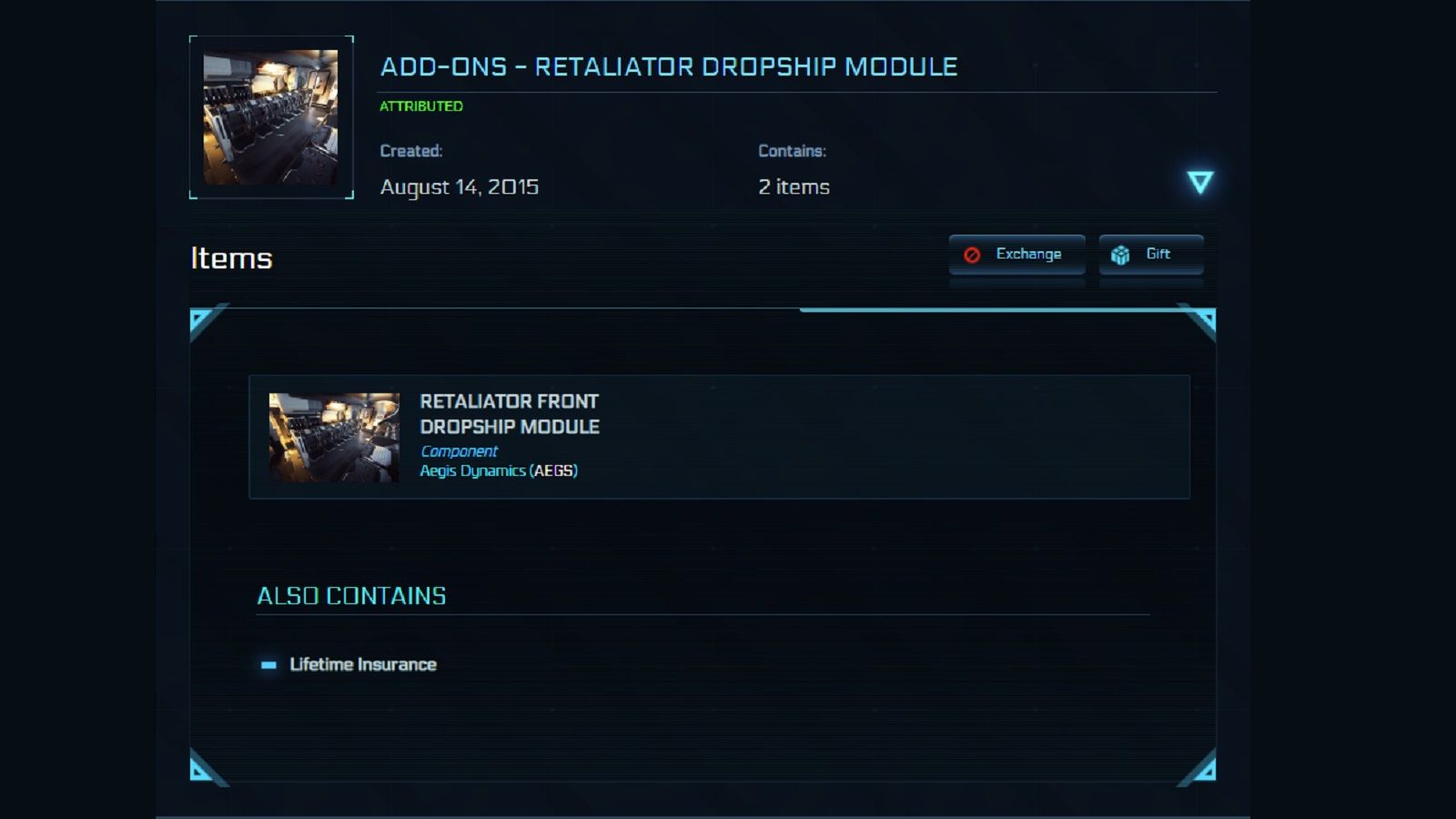 Retaliator Dropship Module - LTI