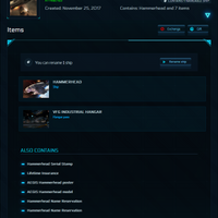 Hammerhead - Original Concept LTI Warbond (Name Reservation + Serial Stamp)