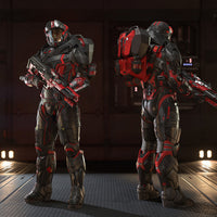 "Red Alert" Weapons & Armor Collection