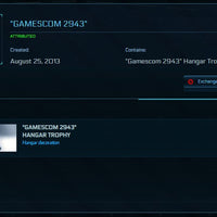Gamescom 2943 Hangar Trophy