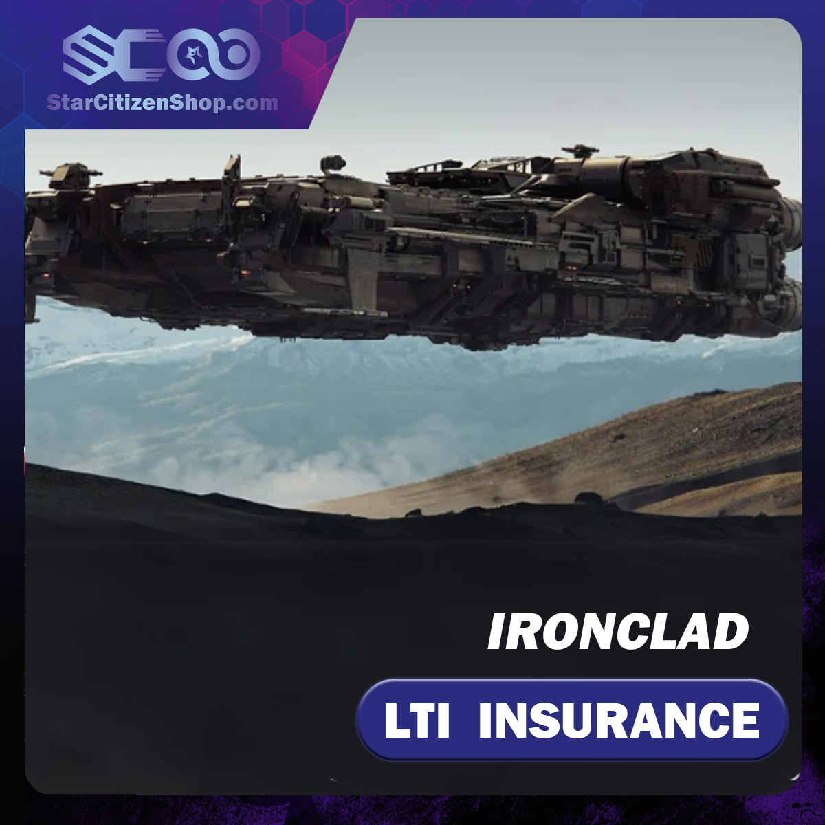 Drake Ironclad standalone ship in Star Citizen
